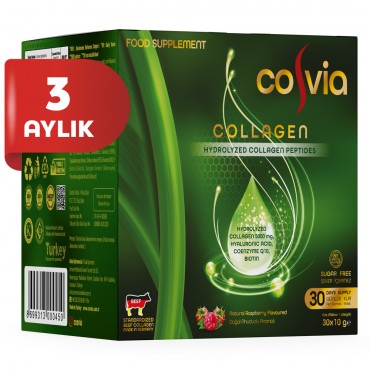 Cosvia Collagen Hidrolize Peptid 3 Pk. 90 Saşe (3 Aylık)