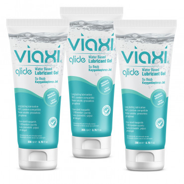 Viaxi Glide Kayganlaştırıcı Jel 200 ml (3 Adet 600 ml) 