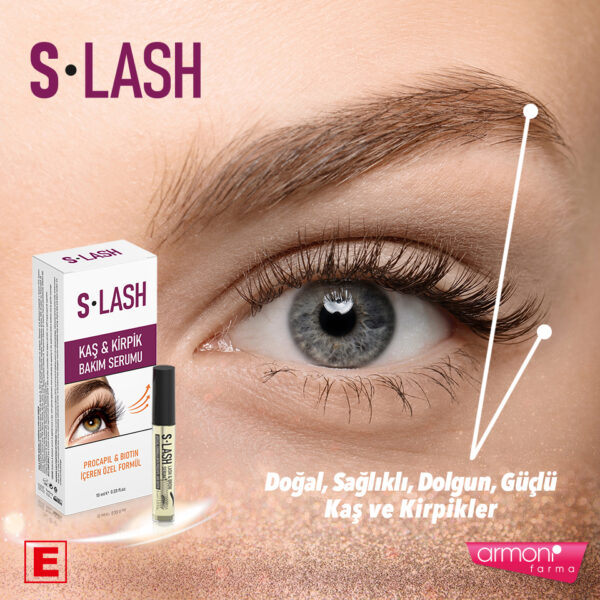 s_lash S-Lash Kaş ve Kirpik Bakım Serumu 10 ml.