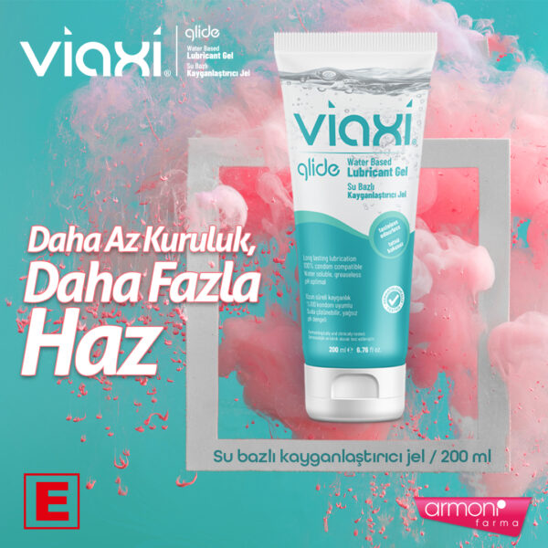 Viaxi Glide Doğal Kayganlaştırıcı Jel 200 ml.