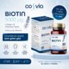 COSVIA Biotin 5000 Mcg, At Kuyruğu Ekstresi İçeren Gıda Takviyesi