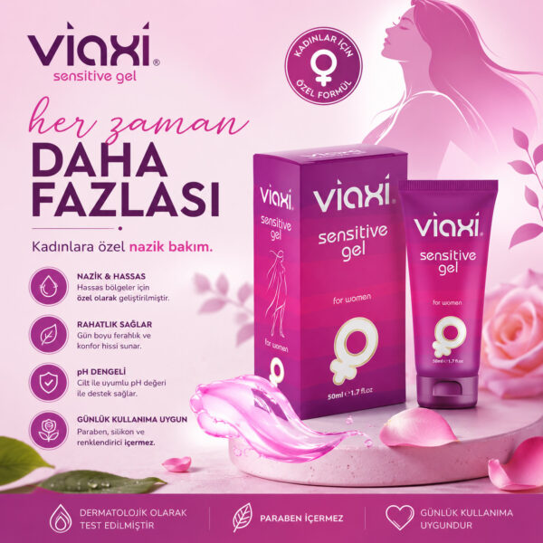 sensitive-uyarıcı-etkili-jel Viaxi Sensitive Gel For Women